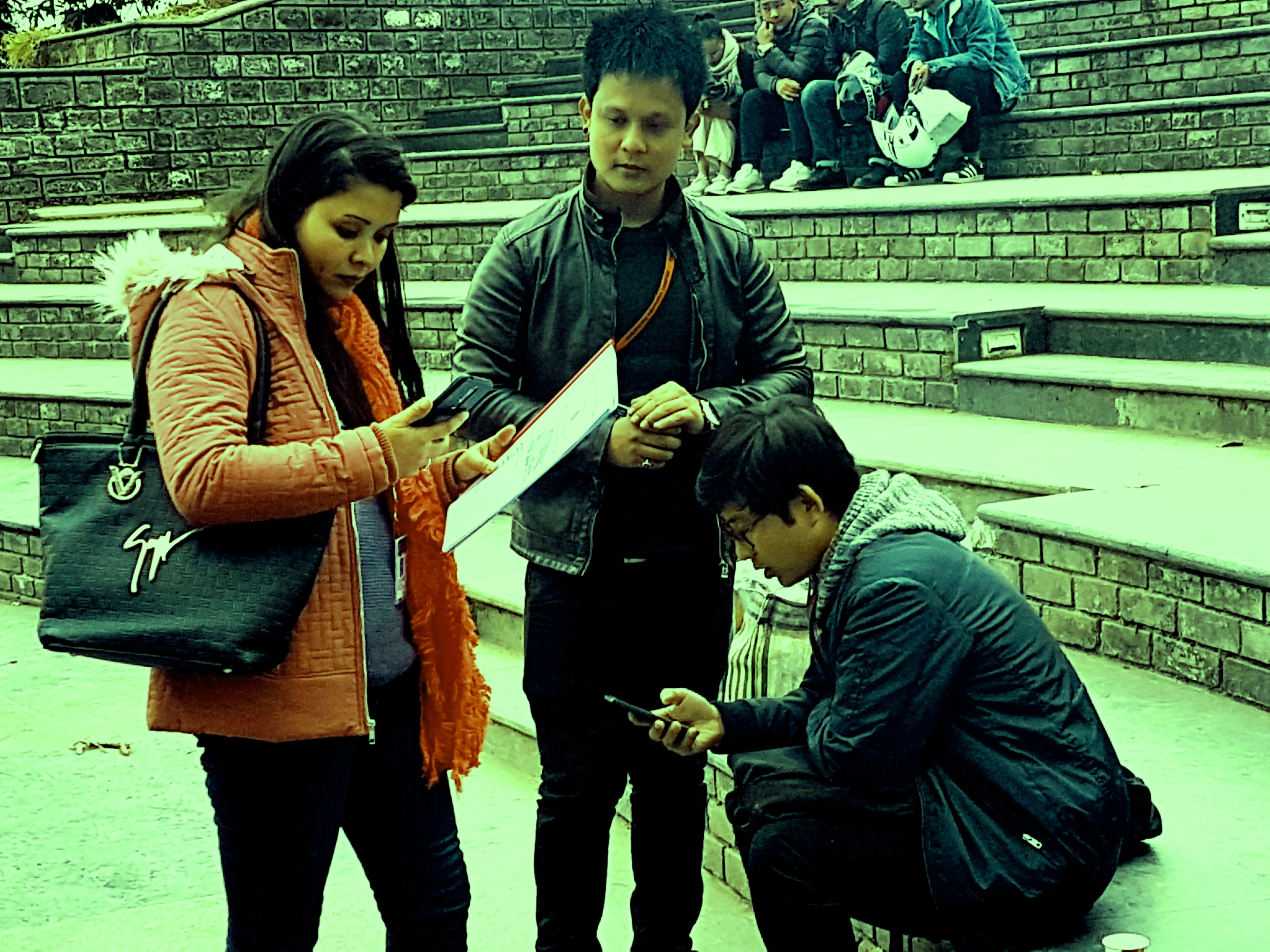 Students at Darjeeling Universal Campus